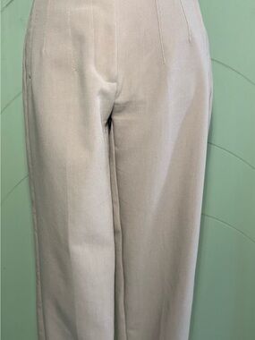 Zara Wide-Leg Cream Trousers